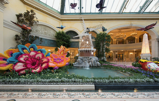 Bellagio's Conservatory & Botanical Gardens in Las Vegas