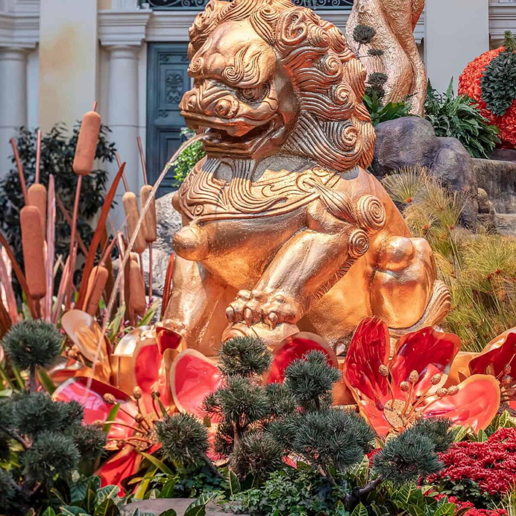Bellagio Conservatory 2022, Chinese New Year, Lunar New Year, Year of  the TIGER